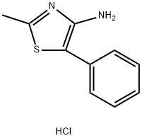 4-Thiazolamine, 2-methyl-5-phenyl-, hydrochloride (1:1)