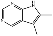 7H-Pyrrolo[2,3-d]pyrimidine, 5,6-dimethyl- (8CI)