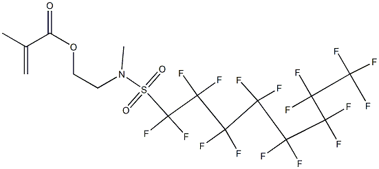 2-甲基-2-丙烯酸-2-[[(十七氟代辛基)磺酰基]甲基氨基]乙酯