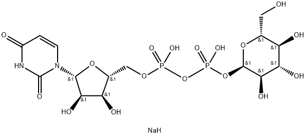 钠[(2R,3S,4R,5R)-5-(2,4-二氧代嘧啶-1-基)-3,4-二羟基-四氢呋喃-2-基]甲基[羟基-[(2R,3R,4S,5S,6R)-3,4,5-三羟基-6-(羟基甲基)四氢吡喃-2-