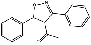 1-(4,5-Dihydro-3,5-diphenylisoxazol-4-yl)ethanone