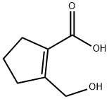 1-Cyclopentene-1-carboxylic acid, 2-(hydroxymethyl)- (8CI,9CI)