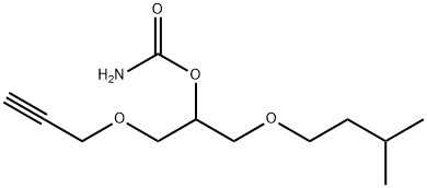 1-(Isopentyloxy)-3-(2-propynyloxy)-2-propanol carbamate
