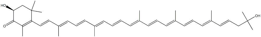 (3S)-3',4'-Didehydro-1',2'-dihydro-1',3-dihydroxy-β,ψ-caroten-4-one