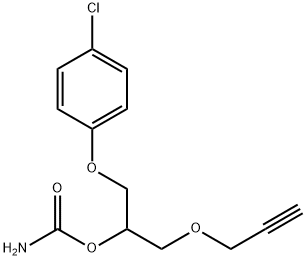1-(4-Chlorophenoxy)-3-(2-propynyloxy)-2-propanol carbamate