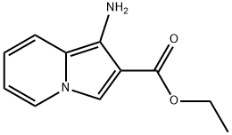 2-Indolizinecarboxylicacid,1-amino-,ethylester(8CI)