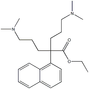 α,α-Bis[3-(dimethylamino)propyl]-1-naphthaleneacetic acid ethyl ester