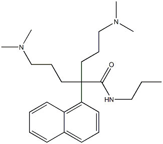 α,α-Bis[3-(dimethylamino)propyl]-N-propyl-1-naphthaleneacetamide