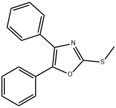 2-(甲硫基)-4,5-二苯基恶唑