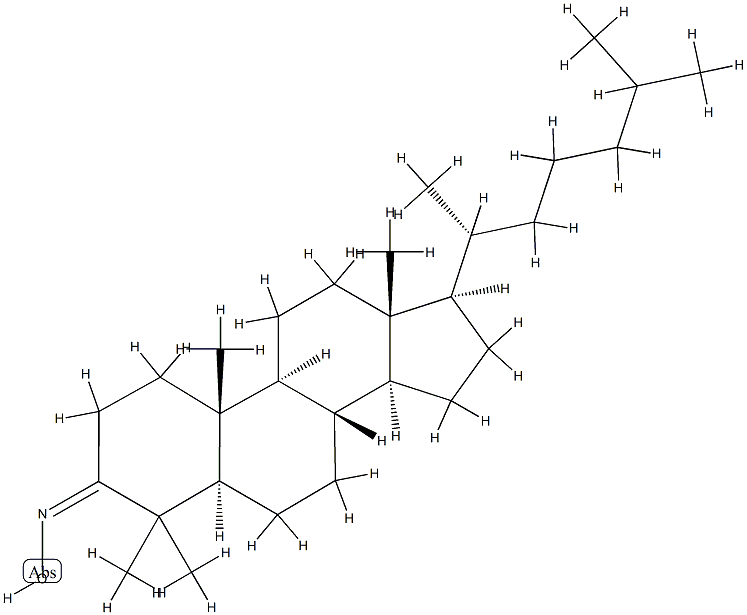 4,4-Dimethyl-5α-cholestan-3-one oxime