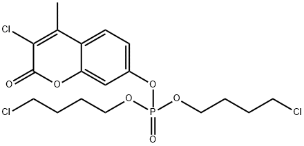 7-[bis(4-chlorobutoxy)phosphoryloxy]-3-chloro-4-methyl-chromen-2-one