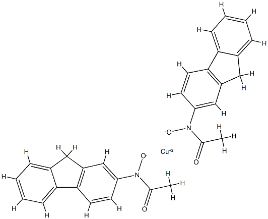 N-HYDROXY-ACETYLAMINOFLUORENE,COPPERCOMPLEX