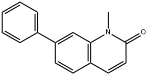 Carbostyril, 1-methyl-7-phenyl- (8CI)