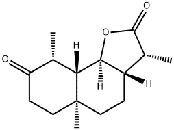 (3R)-3aβ,5,5a,6,7,9,9aβ,9bα-Octahydro-3α,5aα,9α-trimethylnaphtho[1,2-b]furan-2,8(3H,4H)-dione