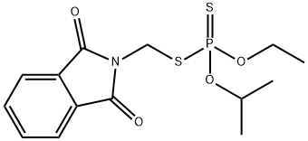 Dithiophosphoric acid O-ethyl S-(1,3-dihydro-1,3-dioxo-2H-isoindol-2-ylmethyl)O-isopropyl ester