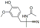 (-)-N-(ALPHA-氰基-4-羟基-3-甲氧基-ALPHA-甲基苯乙基)乙酰胺