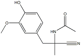 (-)-N-(1-氰基-1-香草基乙基)乙酰胺