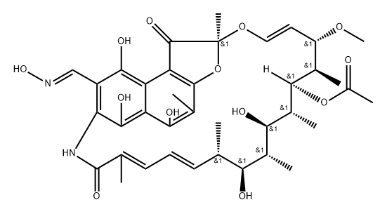 3-(Hydroxyiminomethyl)rifamycin SV