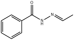 Benzoic acid, ethylidenehydrazide, (E)- (8CI,9CI)