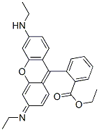 ethyl 2-(6-ethylamino-3-ethylimino-xanthen-9-yl)benzoate