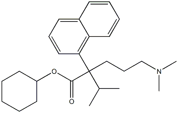 α-[3-(Dimethylamino)propyl]-α-isopropyl-1-naphthaleneacetic acid cyclohexyl ester