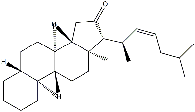 (Z)-5α-Cholest-22-en-16-one