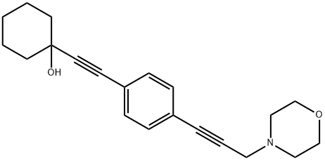 1-[[p-(3-Morpholino-1-propynyl)phenyl]ethynyl]-1-cyclohexanol