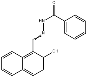 2-hydroxy-1-naphthylaldehyde benzoyl hydrazone