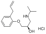 dextro-1-(o-Allylphenoxy)-3-isopropylamino-2-propanol hydrochloride
