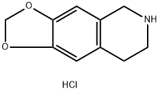 1,3-Dioxolo[4,5-g]isoquinoline,5,6,7,8-tetrahydro-, hydrochloride (1:1)