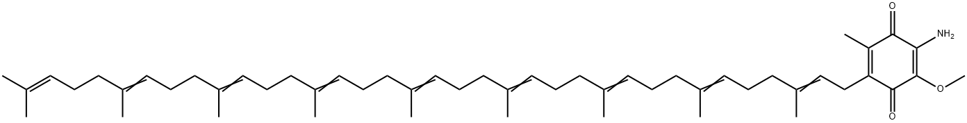 2-Amino-3-methoxy-6-methyl-5-(3,7,11,15,19,23,27,31,35-nonamethyl-2,6,10,14,18,22,26,30,34-hexatriacontanonenyl)-2,5-cyclohexadiene-1,4-dione