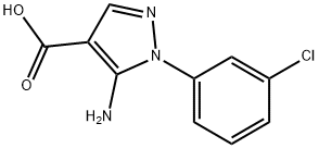 5-氨基-1-(3-氯苯基)-1H-吡唑-4-羧酸