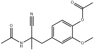 N-[2-[4-(Acetyloxy)-3-Methoxyphenyl]-1-cyano-1-Methylethyl]acetaMide
