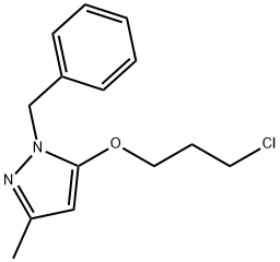 1-Benzyl-5-(3-chloropropoxy)-3-methyl-1H-pyrazole