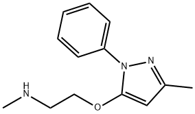 3-Methyl-5-[2-(methylamino)ethoxy]-1-phenyl-1H-pyrazole