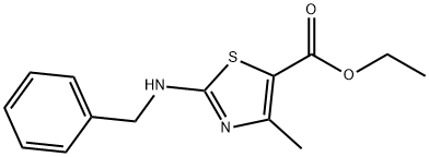 ETHYL 2-(BENZYLAMINO)-4-METHYL-1,3-THIAZOLE-5-CARBOXYLATE HYDROCHLORIDE