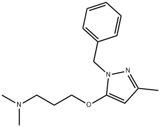 1-Benzyl-5-[3-(dimethylamino)propoxy]-3-methyl-1H-pyrazole