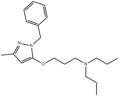 1-Benzyl-5-[3-(dipropylamino)propoxy]-3-methyl-1H-pyrazole