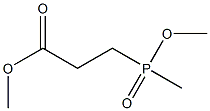 3-(MethoxyMethylphosphinyl)propanoic Acid Methyl Ester