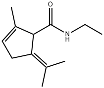 2-Cyclopentene-1-carboxamide,  N-ethyl-5-isopropylidene-2-methyl-  (8CI)