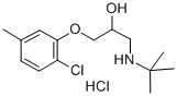 3-(叔丁氨基)-1-[(6-氯-间甲苯基)氧基]丙-2-醇盐酸盐