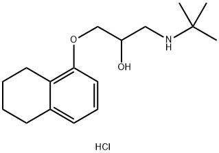 1-(叔丁基氨基)-3-[(5,6,7,8-四氢-1-萘基)氧基]-2-丙醇盐酸盐