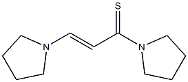 Pyrrolidine,  1-[3-(1-pyrrolidinyl)thioacryloyl]-  (8CI)