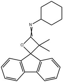 N-Cyclohexyl-3',3'-dimethylspiro[9H-fluorene-9,2'-oxetan]-4'-imine