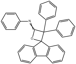 N-(3',3'-Diphenylspiro[[9H]-fluorene-9,2'-oxetan]-4'-ylidene)aniline