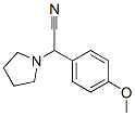 2-(4-甲氧苯基)-2-吡咯烷-1-基乙酰腈
