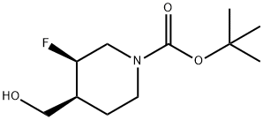 tert-butyl (3R,4S)-3-fluoro-4-(hydroxymethyl)piperidine-1-carboxylate