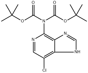 IMidodicarbonic acid, 2-(4-chloro-3H-iMidazo[4,5-c]pyridin-4-yl)-, 1,3-bis(1,1-diMethylethyl) ester