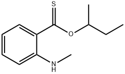 2-(Methylamino)benzenethiocarboxylic acid S-butyl ester