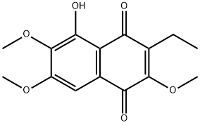 3-Ethyl-5-hydroxy-2,6,7-trimethoxy-1,4-naphthalenedione
